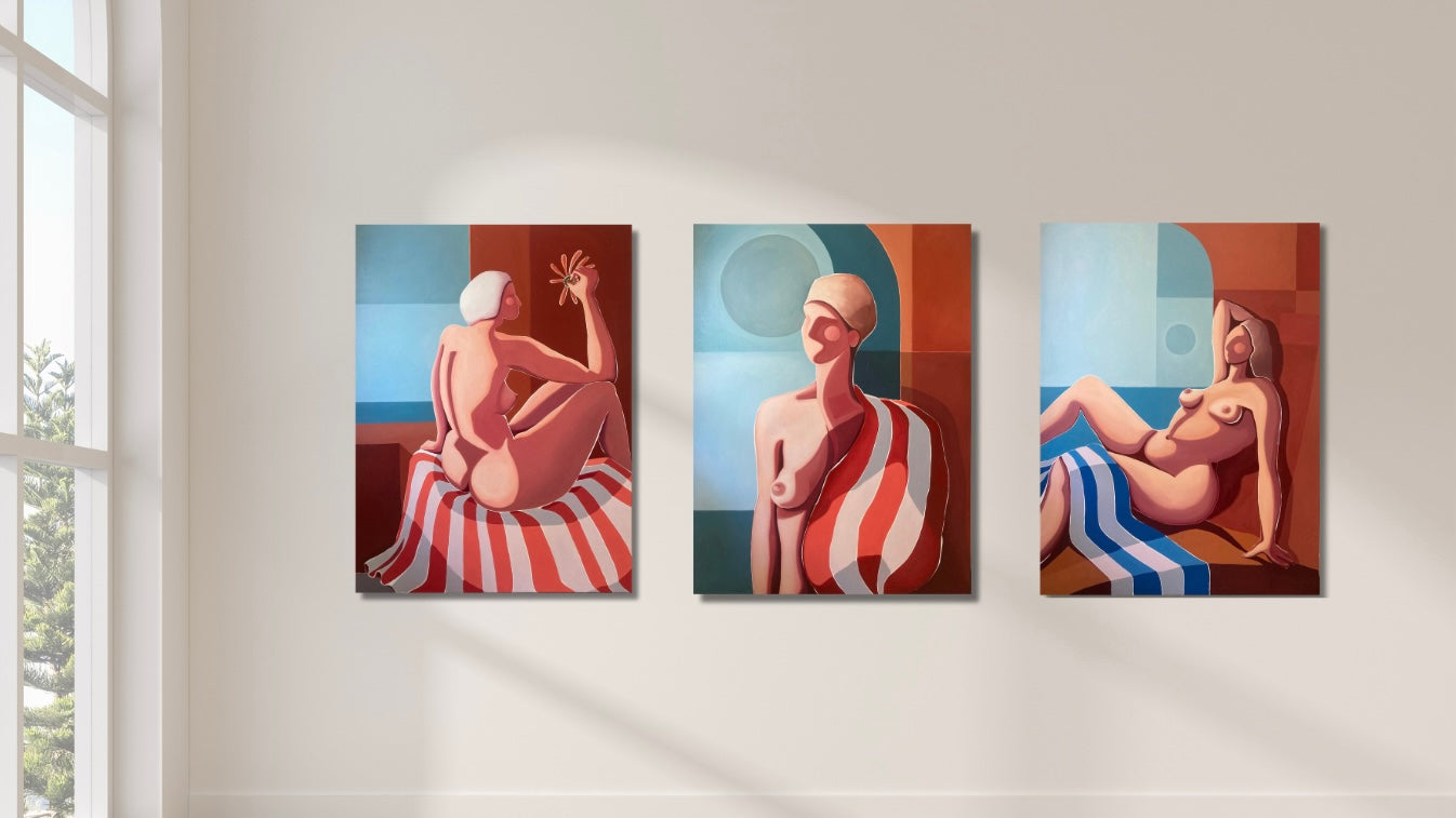 Michelle Macnamara Artist Byron Bay - thom gallery